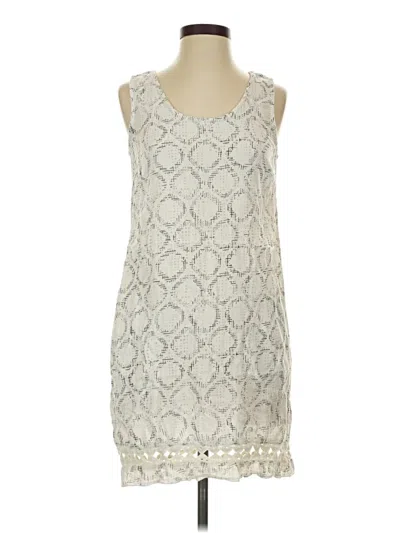 Pre-owned Lilla P Casual Dress In Ivory