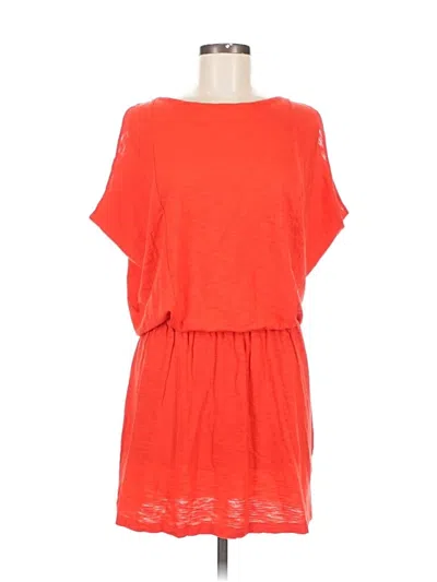 Pre-owned Lilla P Casual Dress In Orange