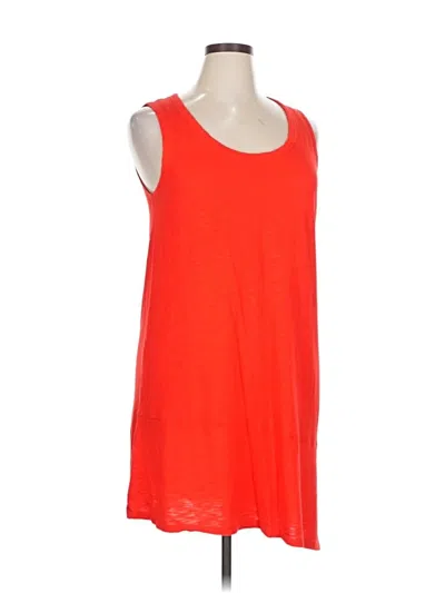 Pre-owned Lilla P Casual Dress In Orange