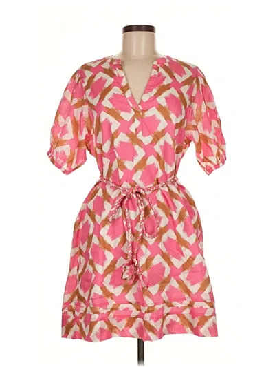 Pre-owned Lilla P Casual Dress In Pink