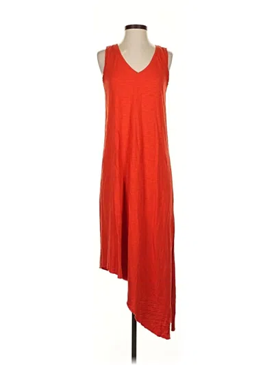 Pre-owned Lilla P Casual Dress In Red