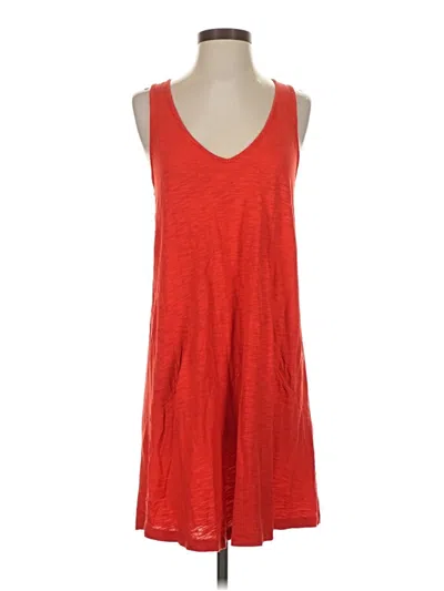 Pre-owned Lilla P Casual Dress In Red