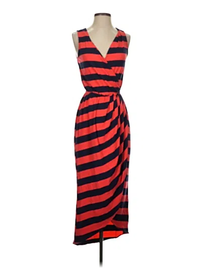 Pre-owned Lilla P Casual Dress In Red