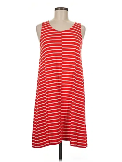 Pre-owned Lilla P Casual Dress In Red
