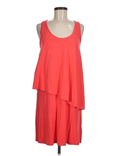 Pre-owned Lilla P Casual Dress In Red