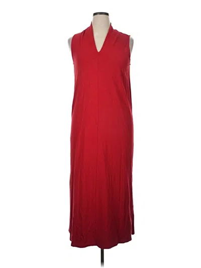Pre-owned Lilla P Casual Dress In Red