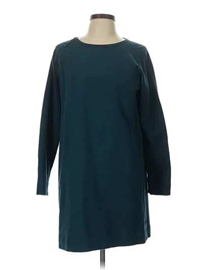 Pre-owned Lilla P Casual Dress In Teal