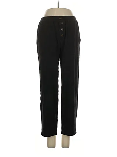Pre-owned Lilla P Casual Pants In Black