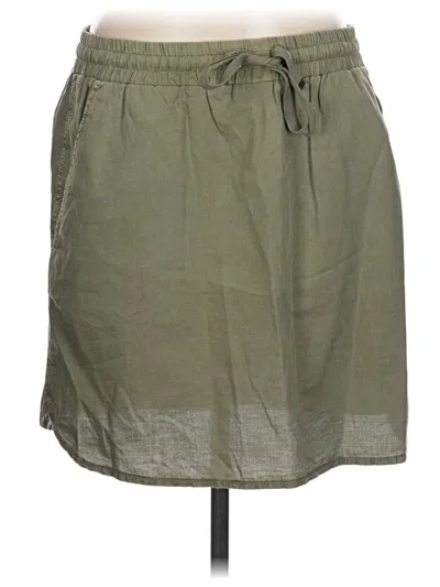 Pre-owned Lilla P Casual Skirt In Green