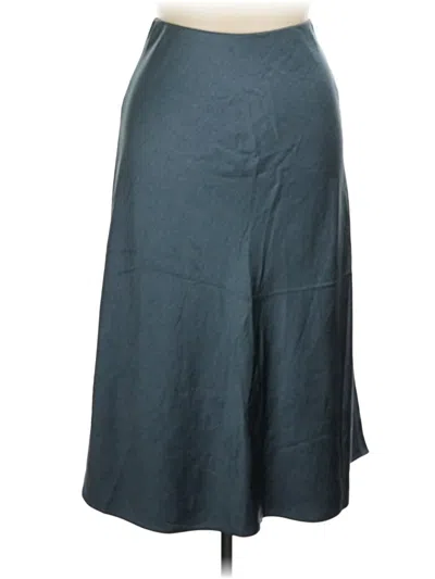 Pre-owned Lilla P Casual Skirt In Teal