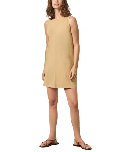 Lilla P Center Seam Tank Dress In Brown