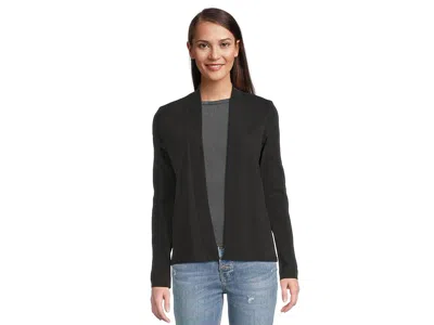 Lilla P Classic Cardigan In Black
