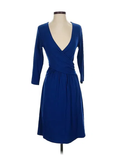 Pre-owned Lilla P Cocktail Dress In Blue