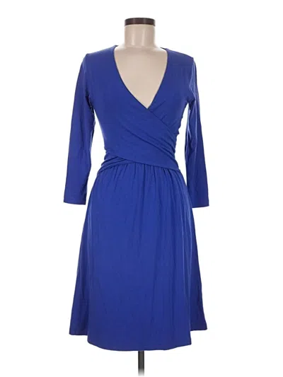 Pre-owned Lilla P Cocktail Dress In Blue