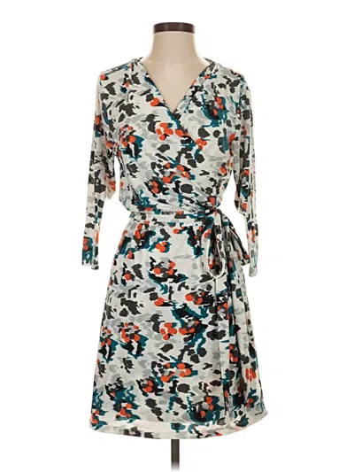 Pre-owned Lilla P Cocktail Dress In Gray