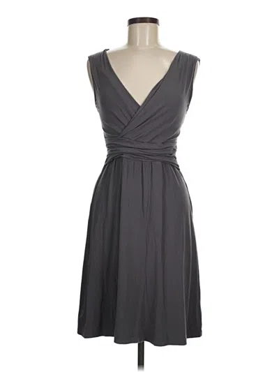 Pre-owned Lilla P Cocktail Dress In Gray