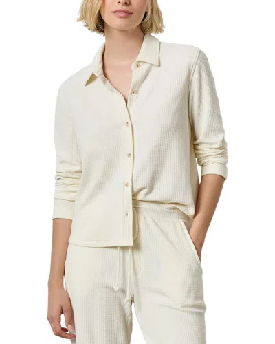 Lilla P Collared Button-down Shirt In White