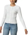 Lilla P Cropped Ribbed Cardigan