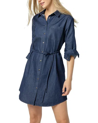LILLA P DENIM SHIRTDRESS