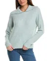 Lilla P Easy Split Collar Wool-blend Sweater