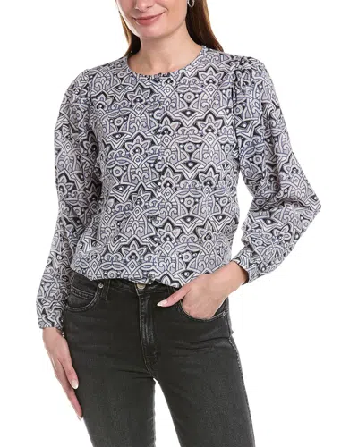 Lilla P Full Sleeve Button-down In White