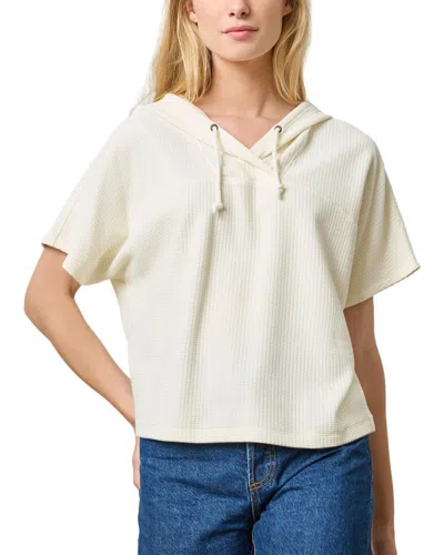 Lilla P Hoodie Poncho In Neutral