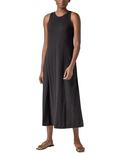 Lilla P Jewel Neck Tank Dress In Black