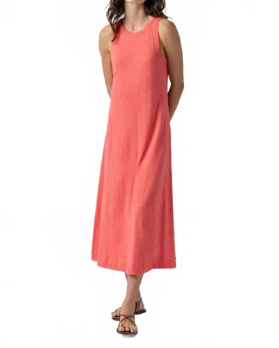 Lilla P Jewel Neck Tank Dress In Reef In Pink