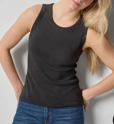 Lilla P Jewel Sleeveless Tank Top In Black