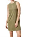 Lilla P Keyhole Tank Dress In Kelp In Green