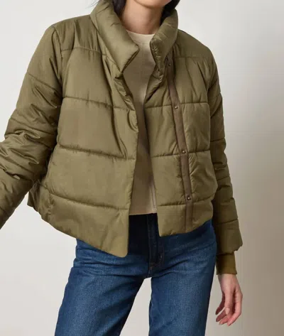 Lilla P Knit Cuff Jacket In Evergreen In Green