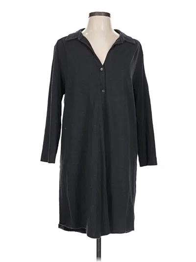 Pre-owned Lilla P Long Sleeve Polo Shirt In Gray