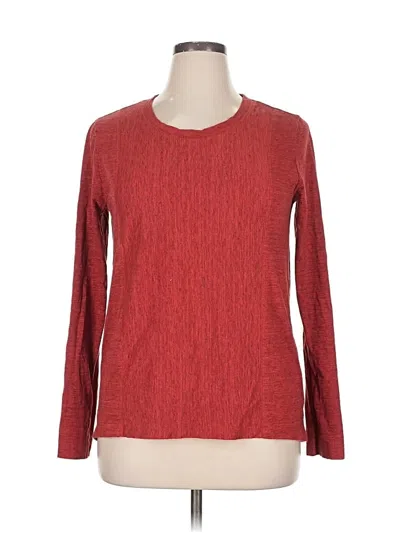 Pre-owned Lilla P Long Sleeve T-shirt In Red
