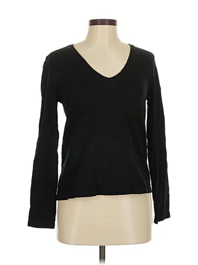 Pre-owned Lilla P Long Sleeve T-shirt In Black