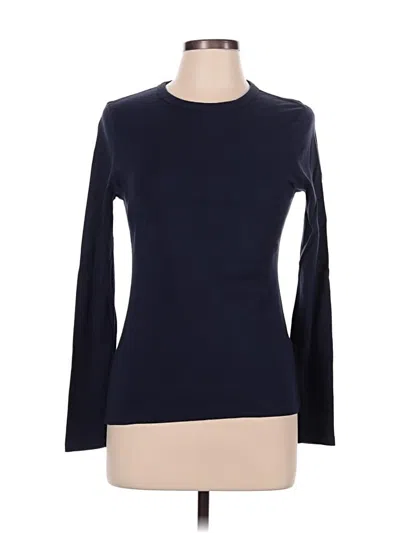 Pre-owned Lilla P Long Sleeve T-shirt In Blue