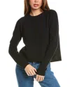 Lilla P Mixed Media Raglan Sweater