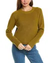 Lilla P Mixed Media Raglan Sweater In Green