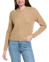 Lilla P Mixed Stitch Alpaca & Wool-blend Pullover In Nude