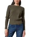 Lilla P Multi Stitch Pullover Sweater In Green