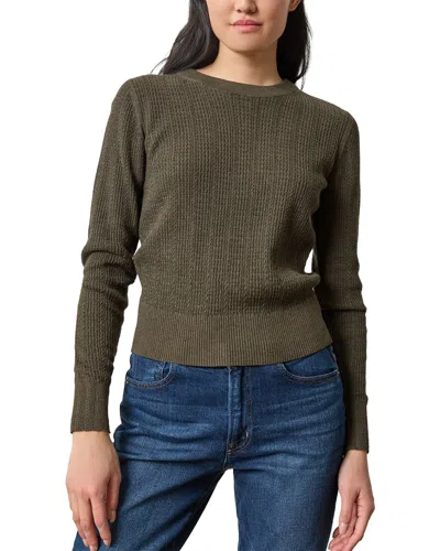 LILLA P MULTI STITCH PULLOVER SWEATER