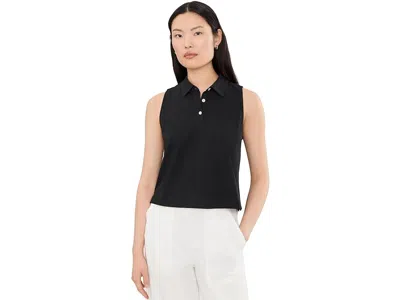 Lilla P Organic Sleeveless Top Women's Clothing Black: Sm