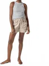 Lilla P Patch Pocket Shorts In Flax In Neutral