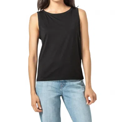 Lilla P Pima Jersey Tank Top In Black