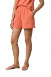 Lilla P Pull On Pocket Shorts In Terracotta In Orange