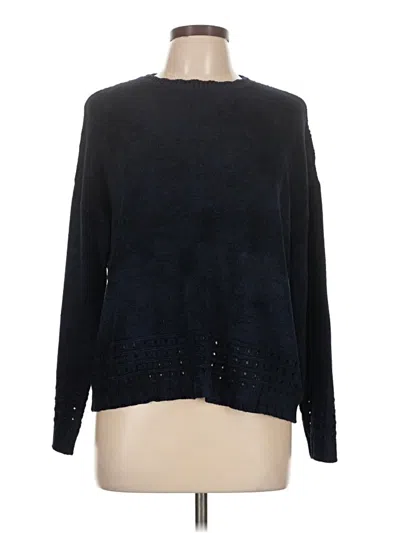 Pre-owned Lilla P Pullover Sweater In Black