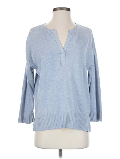 Pre-owned Lilla P Pullover Sweater In Blue