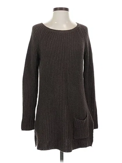 Pre-owned Lilla P Pullover Sweater In Brown