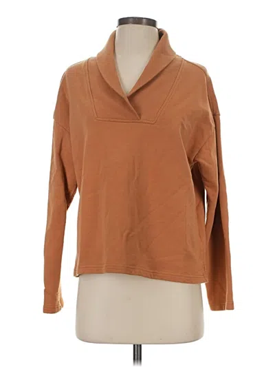 Pre-owned Lilla P Pullover Sweater In Brown