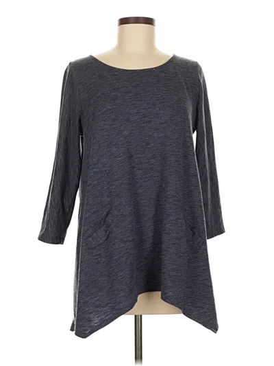 Pre-owned Lilla P Pullover Sweater In Gray