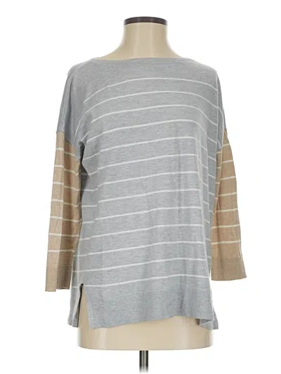 Pre-owned Lilla P Pullover Sweater In Gray